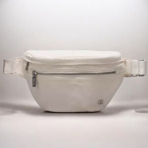 Lululemon Cream Belt Bag